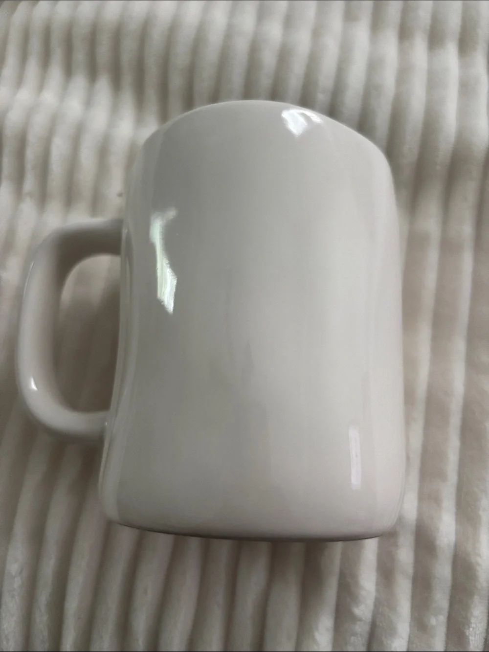 New Rae Dunn ‘Lucky ☘️☘️☘️’ Artesian Collection Two-Tone Large Mug/Cup